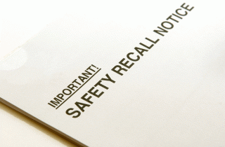 notification of safety recall
