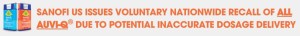 Auvi-Q recalll notice from website