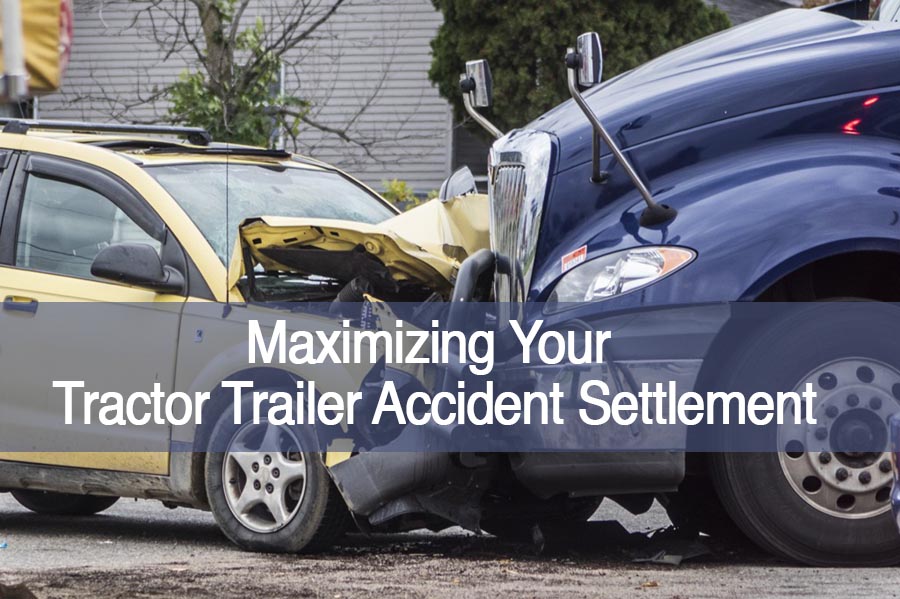 Tractor Trailer Accident settlement 