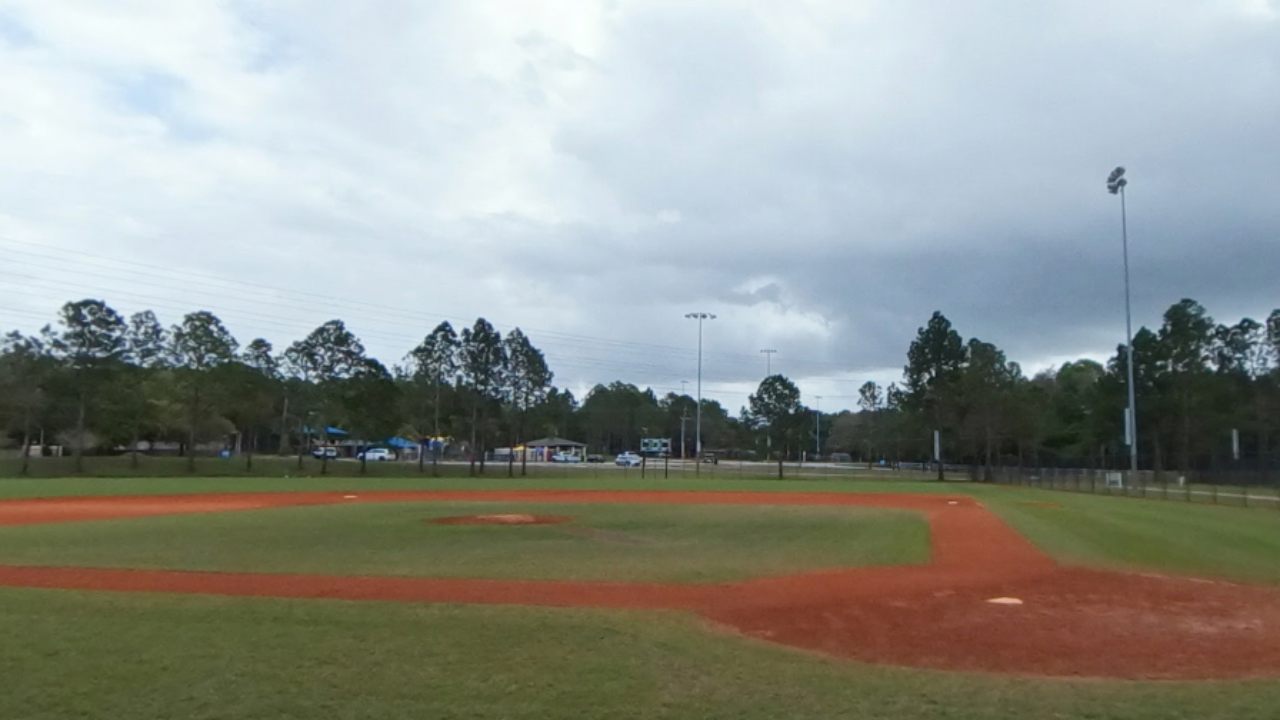 Baseball field at Trailblazer Park Lake Mary, FL